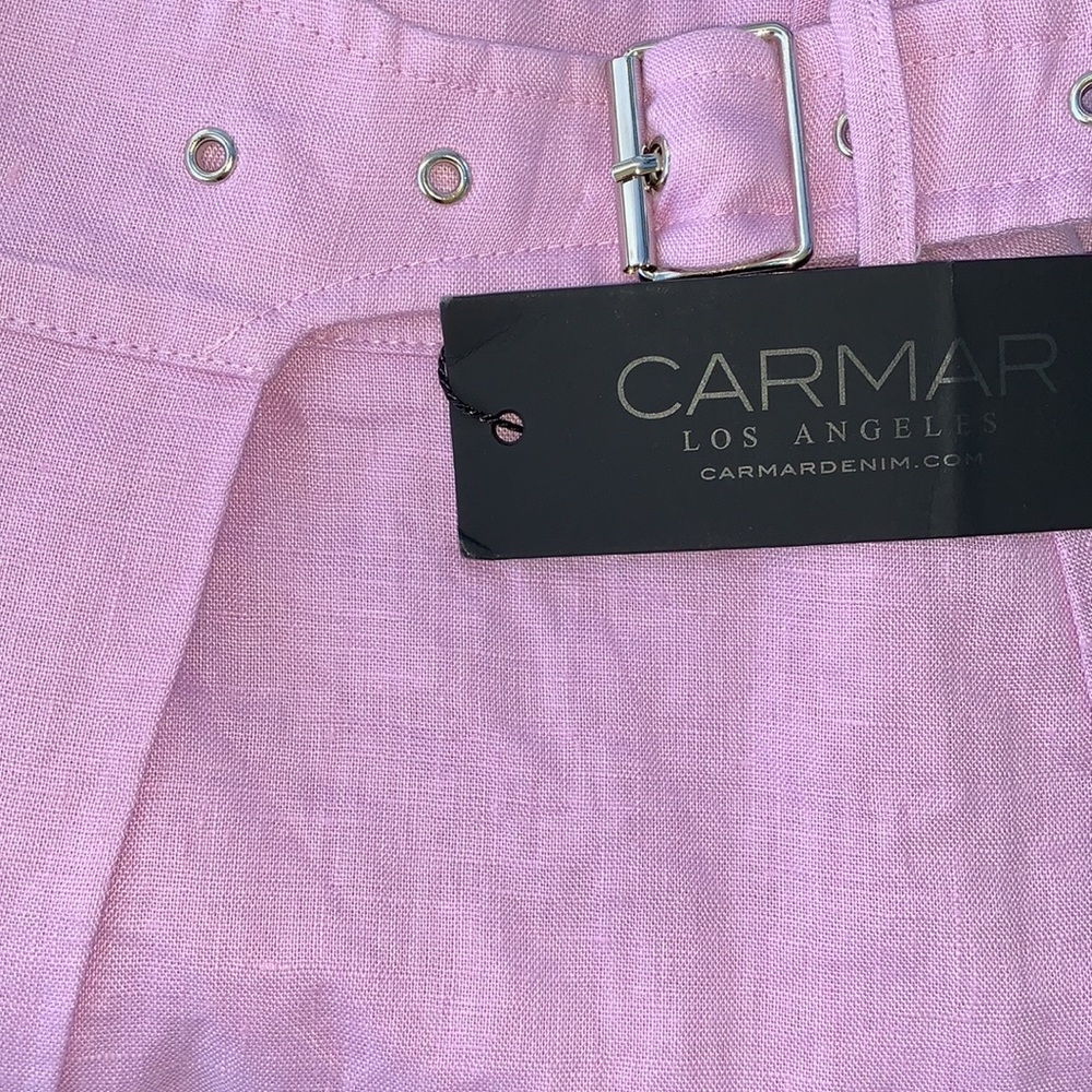 NEW LF Carmar Los Angeles Linen Wrap Mini Skirt - Picture 6 of 6